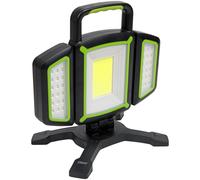 Projecteur Flexible Rechargeable Sealey LED18WFL 18W COB & 9W SMD LED