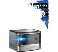 Projecteur Full HD, résolution 1920x1080, correction automatique du trapèze, haut-parleur 5W intégré ,