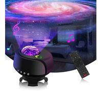 Projecteur Galaxie, Veilleuse LED Lampe Ciel Etoile, Grande Taille de Projection nébuleuse avec Télécommande - pour Enfants Adultes