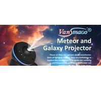 Projecteur Galaxy 13 en 1 Meteor HD Planétarium Star Projector 360 degrés
