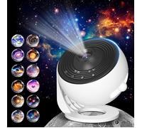 Projecteur Galaxy pour chambre à coucher, version Pro projecteur d'étoiles à disque amélioré pour enfant planétarium 12 en 1