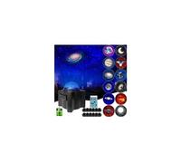 Projecteur galaxy star avec 12 planètes, lune, ciel, veilleuse rechargeable, pour chambre à coucher, décor de plafond