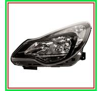 Projecteur gauche électrique H7-H1 avec moteur noir Opel Corsa D- (année...