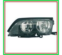 Projecteur gauche électrique H7-H7 avec moteur noir BMW série 3-E46 coupé-(Année