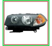 Projecteur gauche électrique H7-H7-H7 avec moteur - feu orange BMW X3-E83-(A)