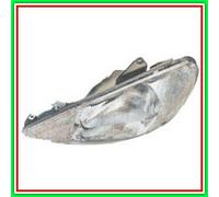 Projecteur gauche H4 électrique sans moteur Peugeot 206- (année 1998-2009)