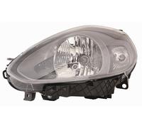 Projecteur Gauche SX H4 Électrique Avec Moteur Pour Fiat Punto Evo 2009 Noir