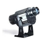 Projecteur Gogo LED à Image rotative Haute Puissance Projection Longue Distance étanche Projecteur LED GOBO personnalisé Lumière publicitaire, Noir (80W)