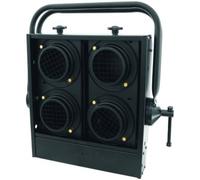 Projecteur halogène Eurolite Audience Blinder 4 x PAR-36 schwarz