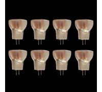Projecteur halogène GZ4-Lampe halogène GZ4 lumineuse pour un éclairage radiant dans chaque pièce! Parfait comme petit phare pour les projets créatifs!(12v-5w/8pcs)