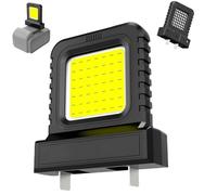 Projecteur haute luminosité - pour toutes les batteries d'outils électriques, lampe de travail LED sans fil, compatible avec lampe de poche étanche au lithium 20 V IP67 pour le travail en plein air