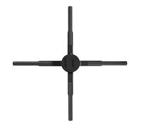 Projecteur hologramme 3D de 19,68 pouces, ventilateur LED rotatif avec carte SD