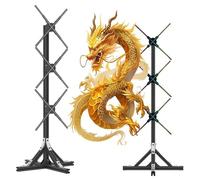 Projecteur hologramme 3D, écran holographique HD LED 50 cm pour entreprise, bar, Halloween, application et WiFi activés, publicité d'arbre de Noël