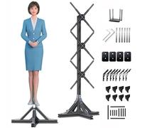Projecteur hologramme 3D - Ventilateur publicitaire avec routeur et télécommande - Idéal pour magasins, bars, casinos et fêtes - 50 cm