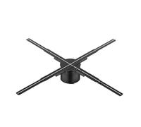 Projecteur holographique 3D 65 cm, Lecteur publicitaire 3D à LED Wi-FI, for Magasin, Boutique, Bar Pas de Retard