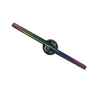 Projecteur holographique 3D à LED, Arbre de Noël holographique avec télécommande, Wi-FI et Application, vidéo, décoration de fête de Noël Pas de Retard