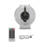 Projecteur holographique 3D à LED for Bureau, Lecteur de Lampe, Affichage Distance, Prise en Charge des Images et vidéos pour Halloween, Noël