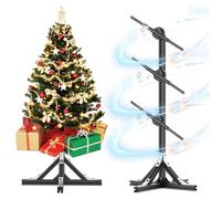 Projecteur holographique 3D - Arbre de Noël holographique pour publicité, idéal pour les magasins, bars, Halloween et fêtes de Noël