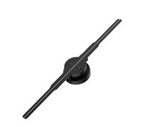 Projecteur holographique 3D avec écran LED et Perles, contrôle Wi-FI, éclairage publicitaire, Support vidéo, Image, enseigne au néon Images sans Bordure(42cm)