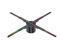 Projecteur holographique 3D HD 50 cm, Lecteur holographique à LED, Support d'image, vidéo, Boutique, Bar, fête, Affichage publicitaire Pas de Retard