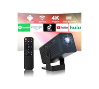 [Projecteur intelligent avec applications] Mini projecteur 4K pris en charge avec Wi-Fi et Bluetooth, projecteur de film XENPONAD pour chambre à coucher, camping et utilisation en extérieur