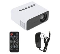 Projecteur intelligent avec mise au point automatique et correction trapézoïdale, compatible 4K avec résolution Full HD 1080p native, haute