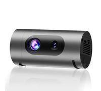 Projecteur Intelligent avec WiFi et Bluetooth, Mini Projecteur Prend en Charge 4K 1080P, Projecteurs de Film Portables, Applications Intégrées, Compatible avec HDMI/USB/Smartphone/TV Box/Ordinateur