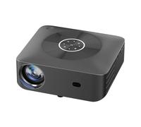 Projecteur intelligent haute luminosité pour salon, cinéma maison, écran 1080p, projecteur mural (D comme indiqué) petit cadeau