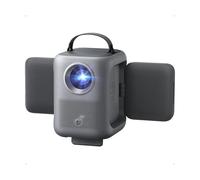 Projecteur intelligent soundcore Nebula P1i, home cinéma Wi-Fi et Bluetooth, enceintes rotatives, Dolby Audio 2.0, 380 lumens ANSI, 1080p Full HD, objectifs en verre, double stéréo 10 W, GTV, portable