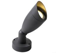 Projecteur Jardin Imperméable Lumière Chaude 3000K(base) | IP65 étanche, résistant pluie pour poussière, pour idéal météo variable, angle 45° ajustable, extérieur fiable
