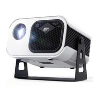Projecteur KSAN AXIS Pro Flex 4K, support rotatif à 270 °, projecteur avec WiFi et Bluetooth, mise au point électrique automatique, projecteur de film extérieur 600 ANSI compatible avec iOS/Android/TV