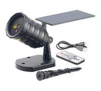 Lunartec Projecteur laser 3 effets stellaires - Solaire avec télécommande