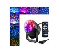 Projecteur laser activé par disco coloré de DJ allumant la musique Noël fête KTV