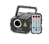 Projecteur laser DJ, télécommandé, éclairage de fête de mariage, F3200A NOIR, prise EU