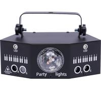 projecteur laser LED 7 yeux Eclairage de scène RGB Effets lumineux DMX Disco Stage Lampe de scène Eclairage DJ Disco Party