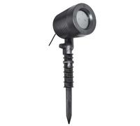 Projecteur laser LED - Noël - Effet ciel étoilé - Noir - Intérieur et extérieur - 50m2 de couverture