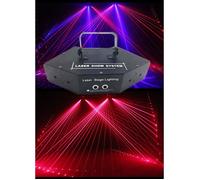 Projecteur Laser RGB - SANLIN BEANS - Six Yeux - 24 Modes - DMX-512
