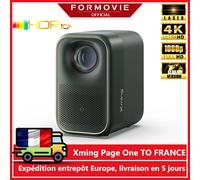 Projecteur LCD portable Formovie Xming Page One, premier budgétaire au monde, Google TV, mini home cinéma Fengmi, ignorer Netflix Cinema Limited Package