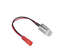 Projecteur LED 1,5 W haute luminosité, angle de faisceau de 180°, pour navigation FPV, compact et longue durée de vie (50 000 heures), avion à voilure fixe (blanc)