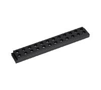 Projecteur LED 10W 24cm Noir pour Rail Magnétique Extra Plat MM30 - Blanc Chaud 2300K - 3500K