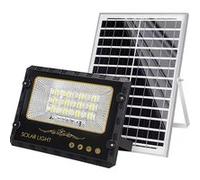 Projecteur LED 10W Extérieur 9000K avec Panneau Solaire 10W Avizar Noir Gris