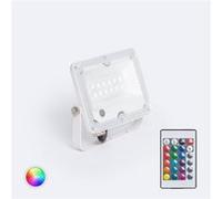 Projecteur LED 10W RGB IP65 S2 Pro avec Télécommande IR RGB Blanc G