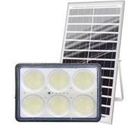 Projecteur Solaire LED Extérieur 9000K avec Détection Automatique Gris