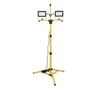 Projecteur LED 2x50W avec trépied et câble 3m H05RN-F 3G1.0mm3 - VELAMP - ST748NG