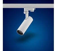 Projecteur LED 3 Phases Dimmable 15W S29W Blanc Neutre Pour Système De Rail