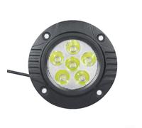 Projecteur LED 3 Pouces 18W Étanche IP67 Pour 4x4 | Étanchéité IP67, faisceau puissant 18W, idéal nuit et brouillard, montage pour avant véhicule