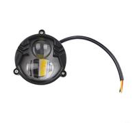 Projecteur LED 3 Pouces 6000LM Jaune pour Moto Projecteur LED | Dual color white and yellow light, 6000LM high brightness, 3-inch compact size, fits most bumpers