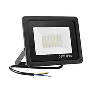 Projecteur LED 30 W, projecteurs extérieurs super lumineux 3000 lm, lumières de sécurité 6500 K lumière du jour blanc IP66, lampe de travail étanche for jardin, garage, atelier ( Color : 1-pack , Size
