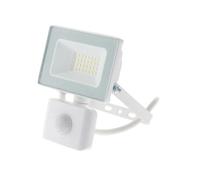 Projecteur led 30w 3000lm blanc - ip65 - avec detecteur Zenitech 499985