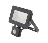 Projecteur led 30w 3000lm noir - ip65- avec detecteur Zenitech 499984
